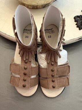 pediped Rosalie Gingersnap sandals